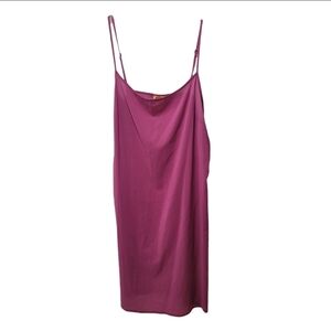 EUC TORY BURCH Magenta Fuchsia Spaghetti Strap Cami Slip Dress